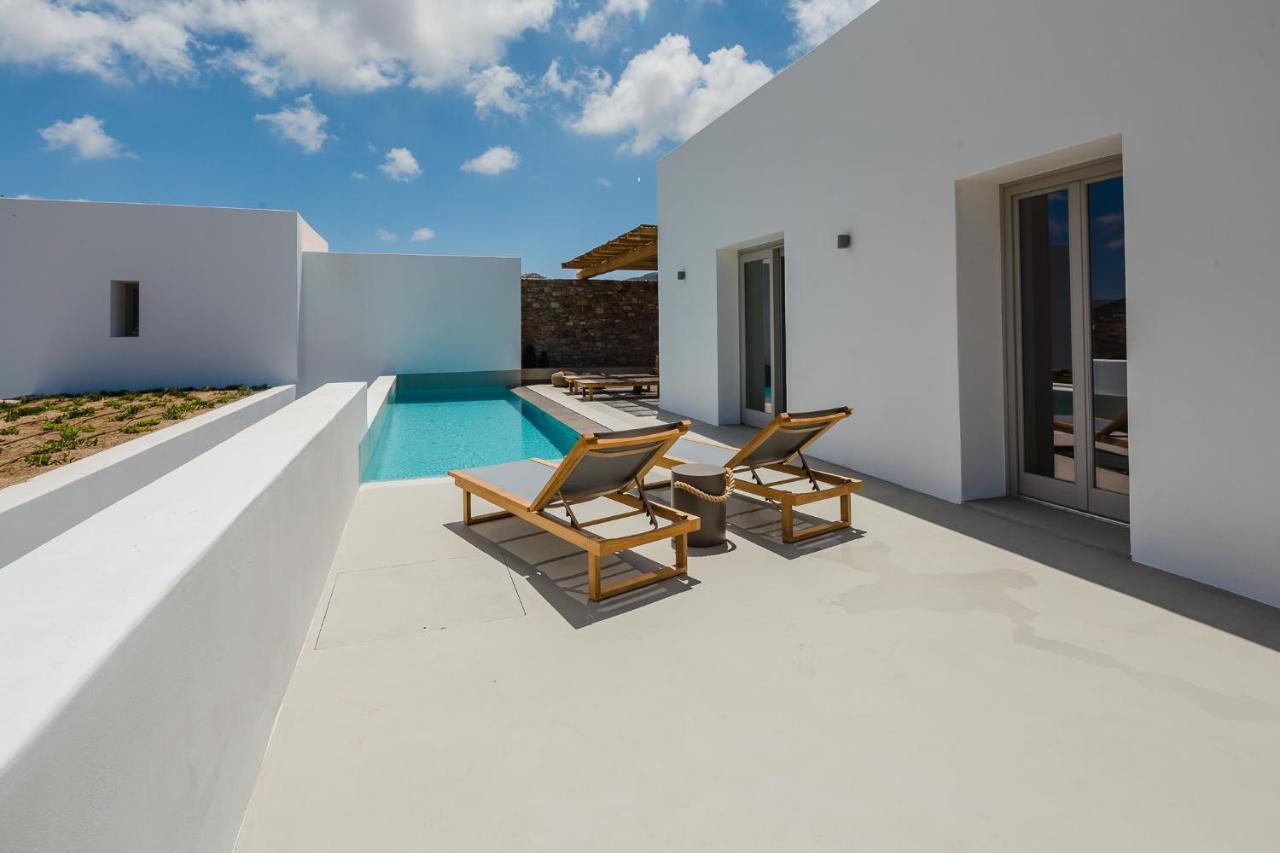 Amarelo Villas Klouvas Exterior foto