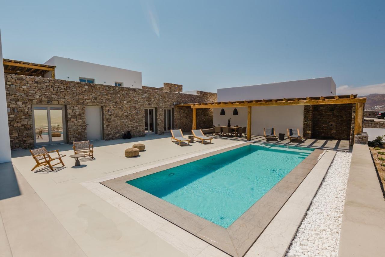 Amarelo Villas Klouvas Exterior foto